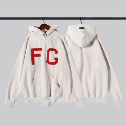 ESSENTIALS FG White Hoodies